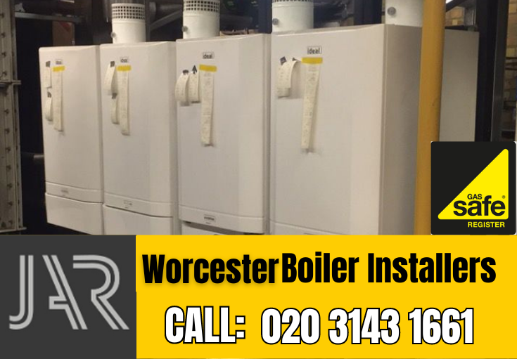 Worcester boiler installation Olympic Park